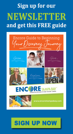 signup for Encore Tampa Bay newslettter